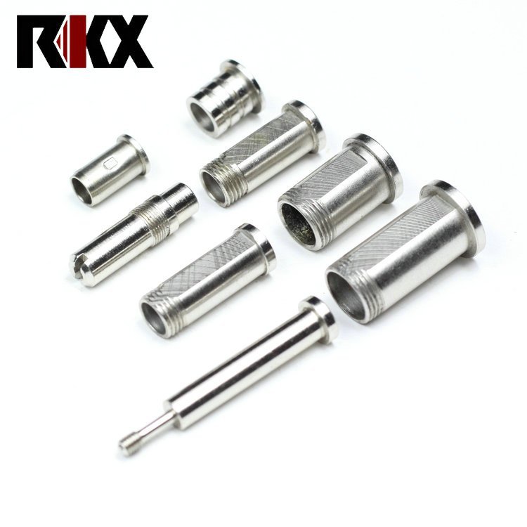 Stainless steel shaft milling